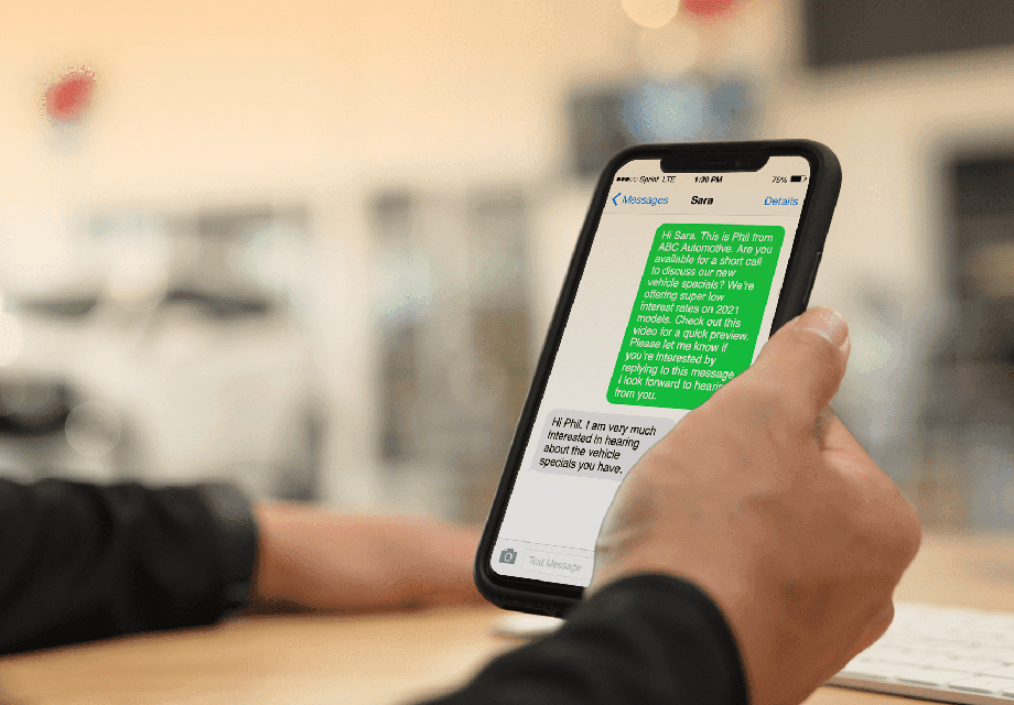 5 Car Sales Text Message Templates that Work with Video for Today’s