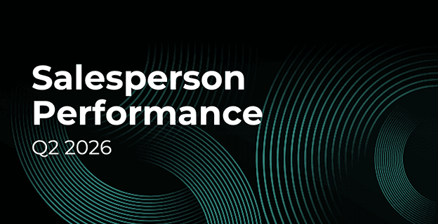 Salesperson Performance Takes a Small Step Back 