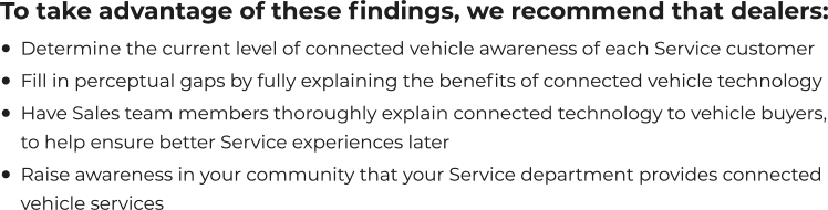 CDK Global connected car findings advantages