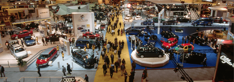 car show floor