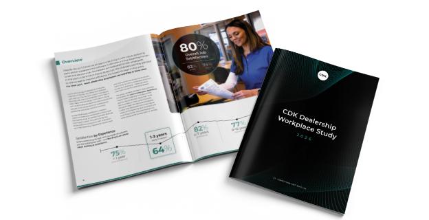 2026 C D K Dealership Workplace Study. Satisfaction Remains High.