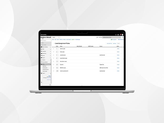 Lead Assignment Screen Shot