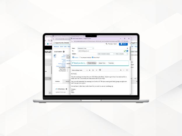 AI writing assistant