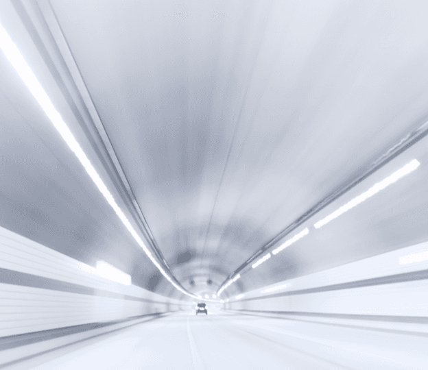 car in tunnel